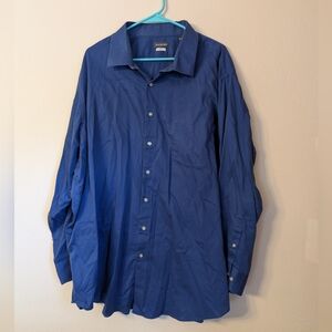Van Heusen Navy Stretch Shirt